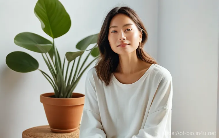 면역계의 작동 원리 - **Prompt:** A person (gender-neutral, around 30s) in comfortable athletic wear is joyfully stretchin...